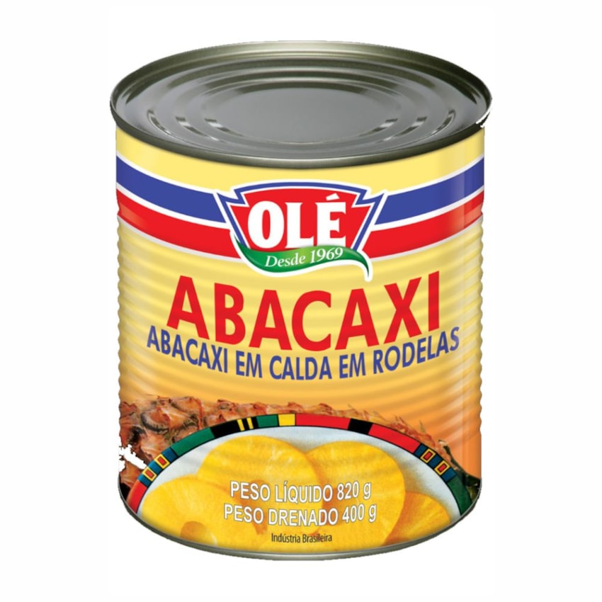 image Abacaxi Em Calda Rodelas Ole 400G