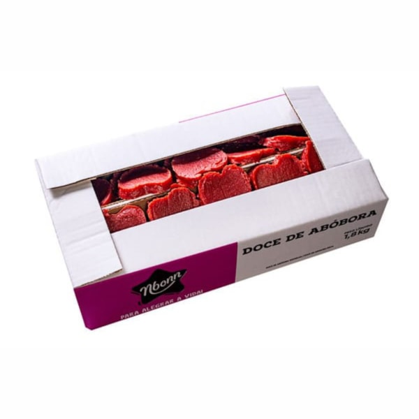 image Abobora Vermelha Nbonn 1,8Kg Caixa 50Un