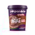 image Açaí Mix Com Creme De Avela Polpanorte Frutua Pote 600G