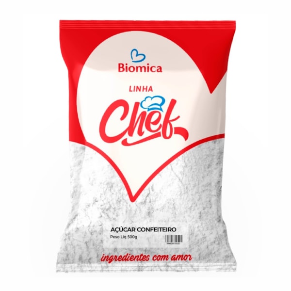 image ACUCAR CONFEITEIRO BIOMICA CHEF 500G