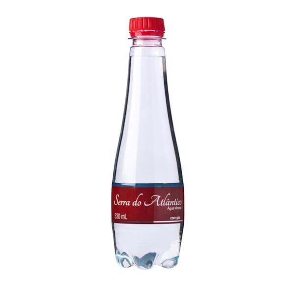 image Água Mineral com Gás Finesse Rotulo Vermelho 12 X 330 Ml Serra Do Atlantico