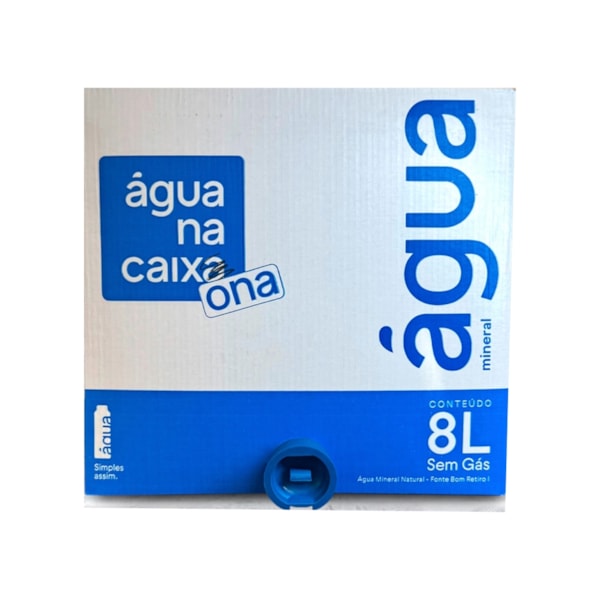 image Água Mineral sem Gás 8 Litros Água na Caixa