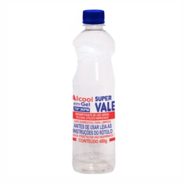 image Alcool Gel 70 Graus Super Vale 450G