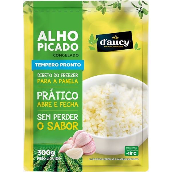 image Alho Picado Daucy 300 Gr