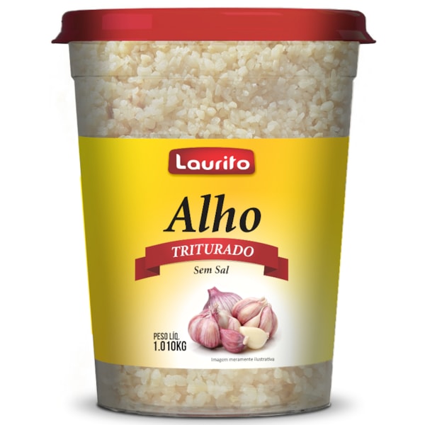 image Alho Triturado Laurito 1,01Kg
