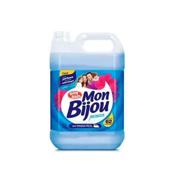 image Amaciante De Roupa Mon Bijou Bombril Azul 5Lt