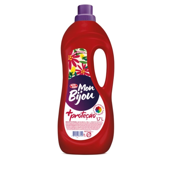 image Amaciante De Roupa Mon Bijou Bombril Vermelho 1,7Lt