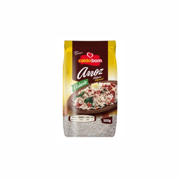 image Arroz Arbório 500G Caldo Bom