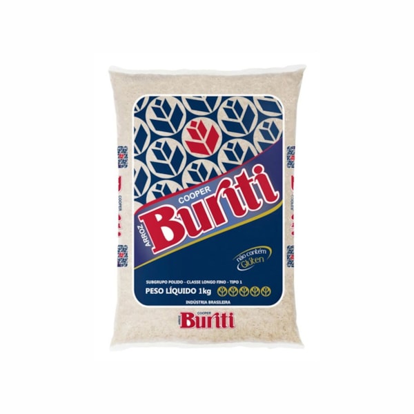 image Arroz Branco 1Kg Buriti