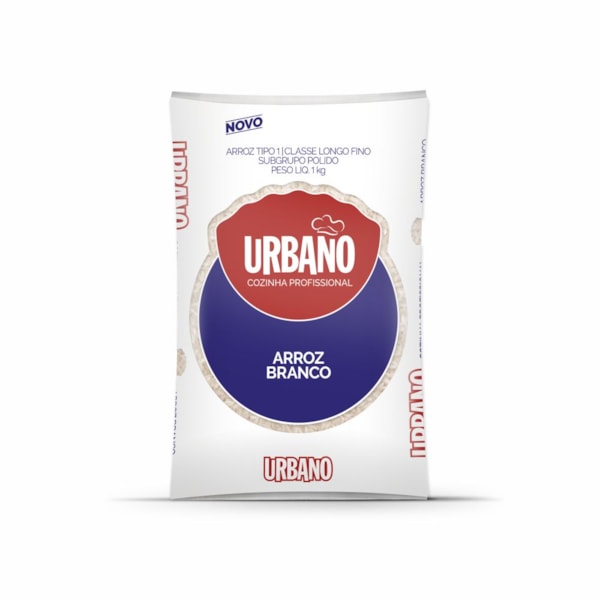 image Arroz Branco 1Kg Urbano Cozinha Profissional