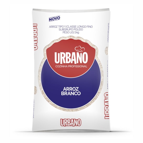image Arroz Branco 5Kg Urbano Cozinha Profissional