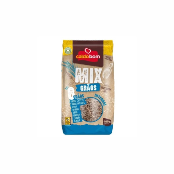image Arroz Mix Grãos  8 Grãos 400G Caldo Bom