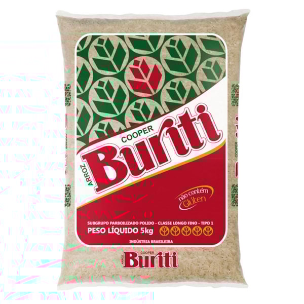 image Arroz Parboilizado 5Kg Buriti
