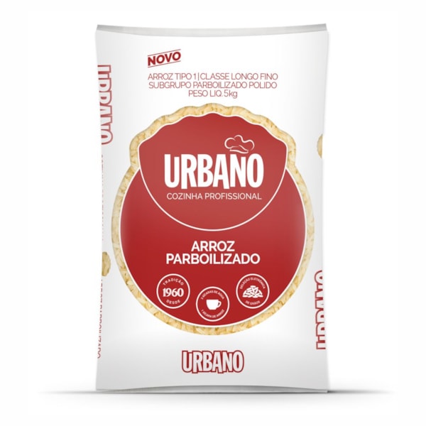 image Arroz Parboilizado 5Kg Urbano Cozinha Profissional