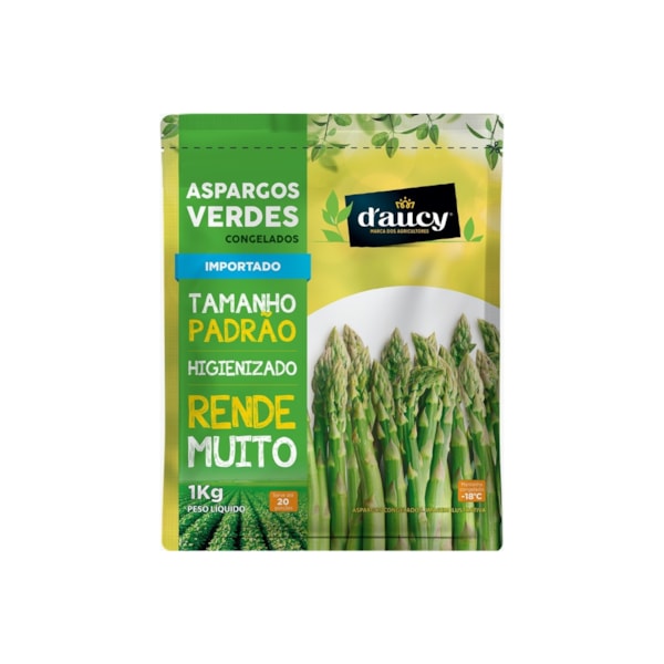 image Aspargos Verdes Daucy 1 Kg