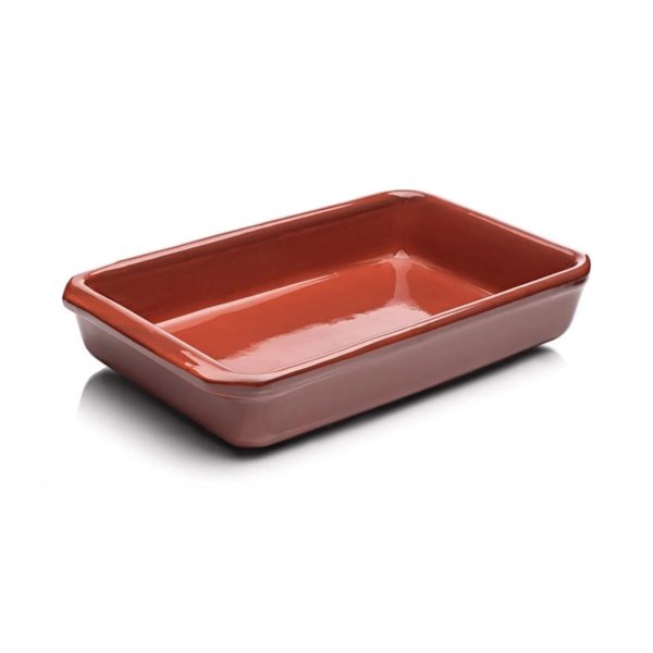 image Assadeira De Barro Princ V.M. Retangular 2700Ml 36 X 22 X 6,5Cm Motta Un