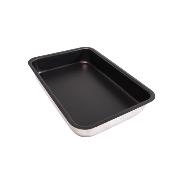 image Assadeira Retangular Alumínio Antiaderente 32,9 X 23,4 X 5,5Cm 2,8L Mr Cook Un