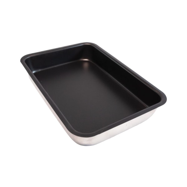 image Assadeira Retangular Alumínio Antiaderente 40,9 X 29,4 X 5,5Cm 4,7L Mr Cook Un