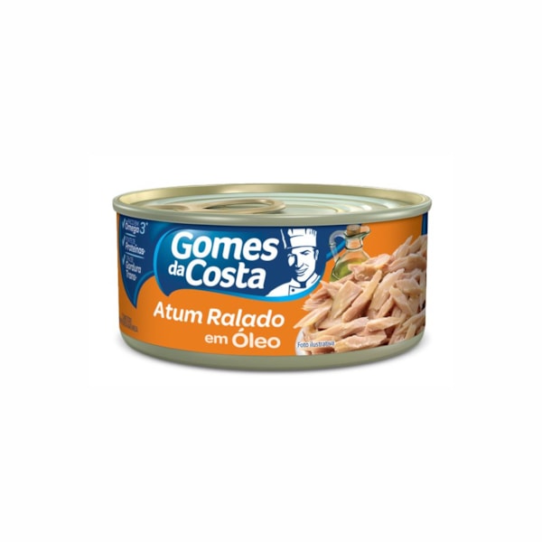 image Atum Ralado Óleo Gomes Da Costa 130G