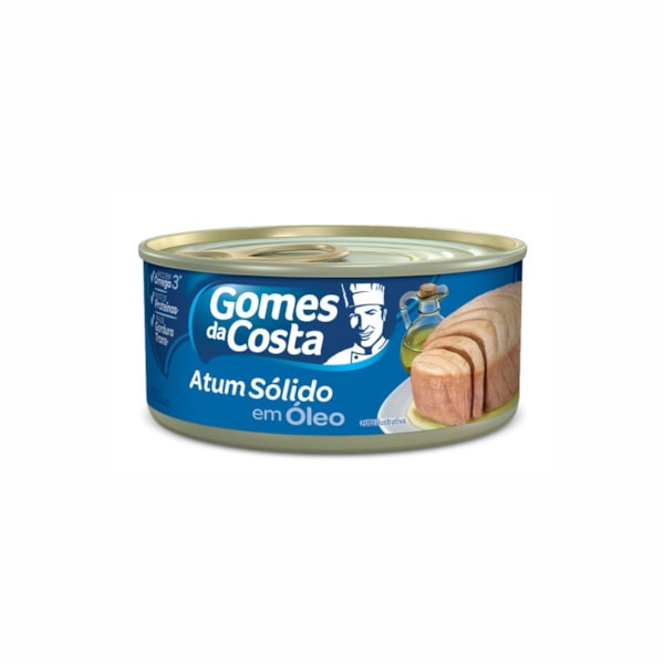 image Atum Solido Óleo Gomes Da Costa 120G