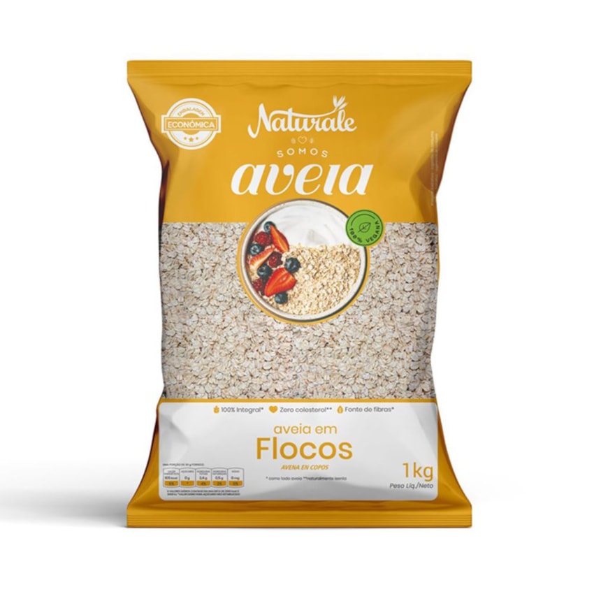 image Aveia Em Flocos Naturale 1Kg