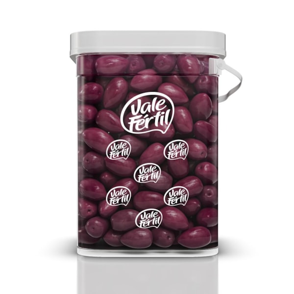 image Azeitona Preta Azapa Premium Vale Fértil 2Kg 90/110