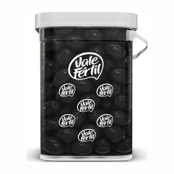 image Azeitona Preta Média Estilo Californianas Vale Fértil 2Kg