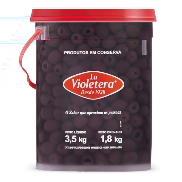 image Azeitona Preta S/Caroço La Violetera 1,8Kg
