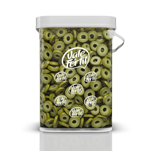 image Azeitona Verde Fatiada Vale Fértil 1,8Kg