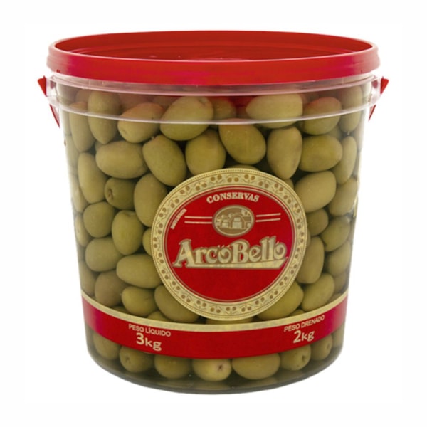 image Azeitona Verde Media Arcobello 2Kg 20/24