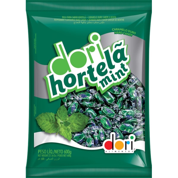 image Bala De Hortelã Mint Dori 600G