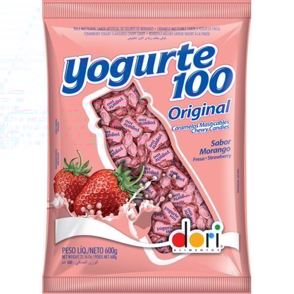 image Bala De Yogurte 100 Original Dori 600G