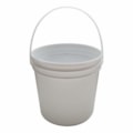 image Balde Redondo Branco C/Alça 2,6Lt (Tampa 21677)