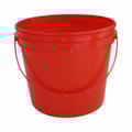 image Balde Redondo Vermelho C/Alça 2,6Lt (Tampa 21773)