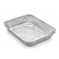 image Bandeja Alumínio 2Lt Retangular Com Tampa Thermoprat 100Un