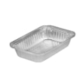 image Bandeja Alumínio 750Ml Retangular Com Tampa Thermoprat 100Un