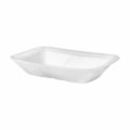 image Bandeja Isopor Branca Copobras 100Un 16 X 11 X 3,3Cm Cf052 400102