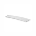 image Bandeja Retangular Curva Melamina Branca Gourmet Mix 68 X 16Cm