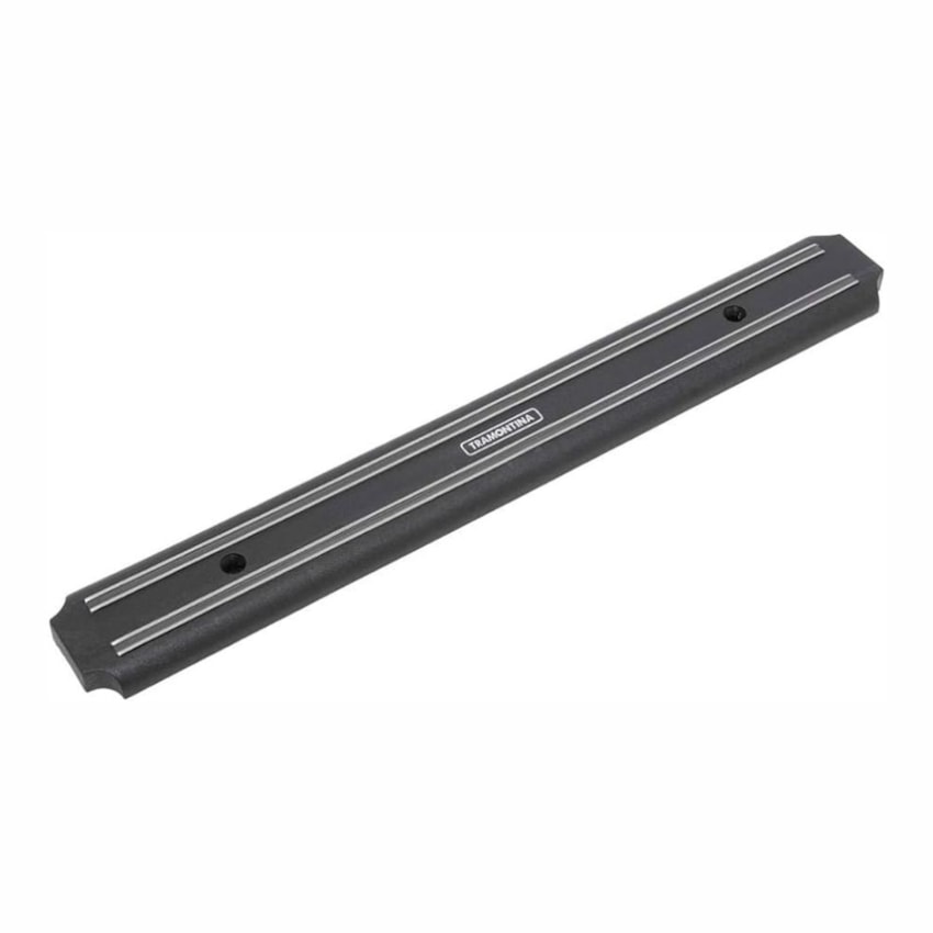 image Barra Magnética Para Facas 55Cm Plenu Preto - Suporte  Ima E Aço Tramontina