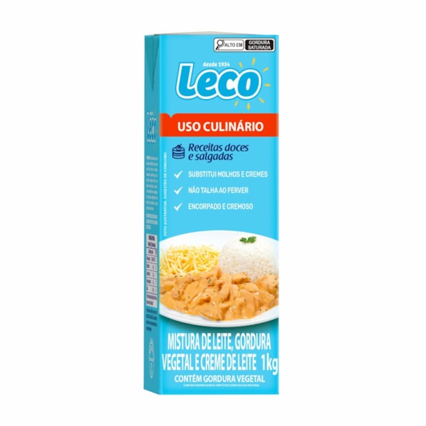 image Base/Creme Culinário Leco 1Kg