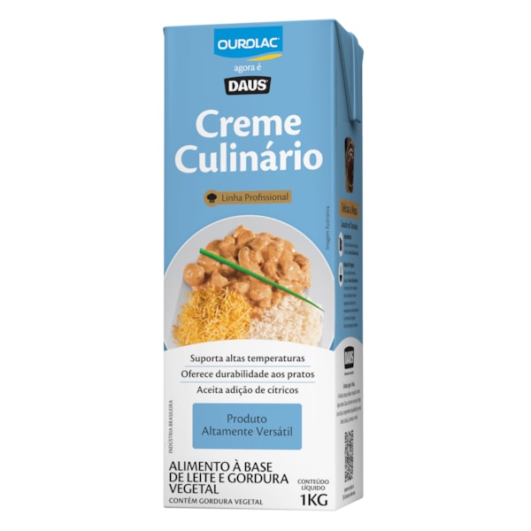 image Base/Creme Culinário Ourolac Daus 1Kg