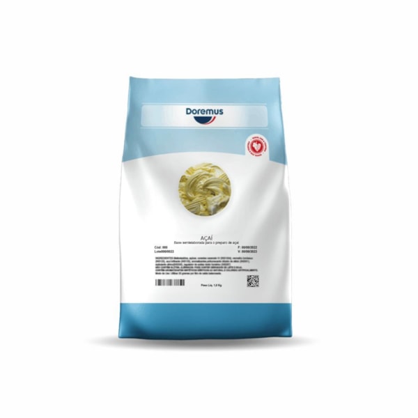 image Base Semielaborada Para O Preparo De Açaí Doremus 1Kg