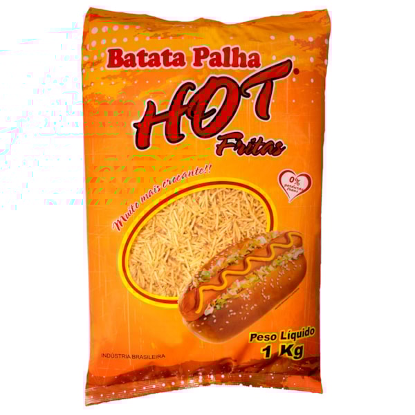 image BATATA PALHA HOT FRITAS 1KG