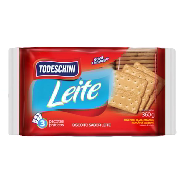 image Biscoito Leite Todeschini 360G