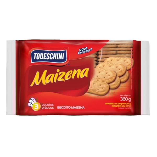 image Biscoito Maizena Todeschini 360G