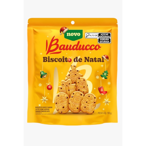 image Biscoito Natalino Bauducco 110 Gr