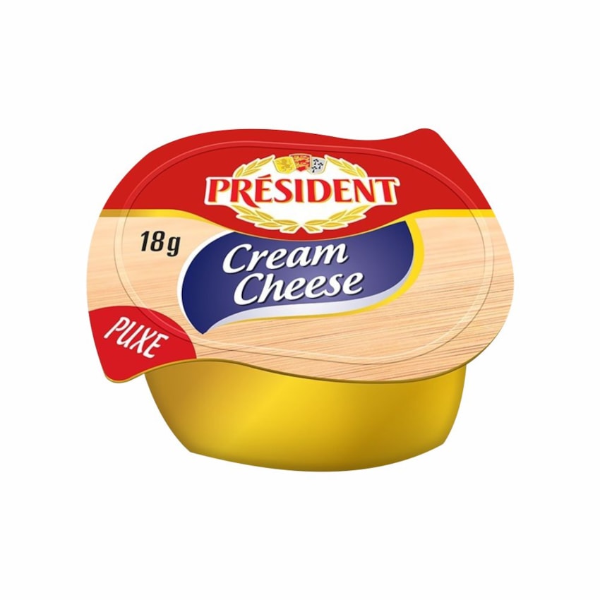 image Blister Cream Cheese President 120 X 18G