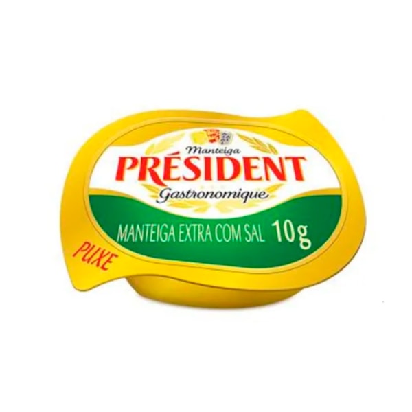 image Blister Manteiga Com Sal President 192 X 10G