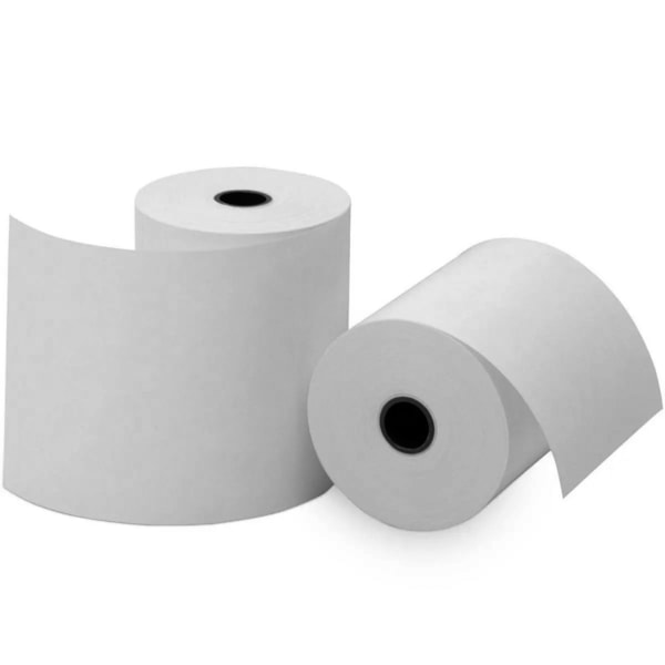 image Bobina Térmica Para Pdv Branca 79Mm X 40Mt Cx 30Un