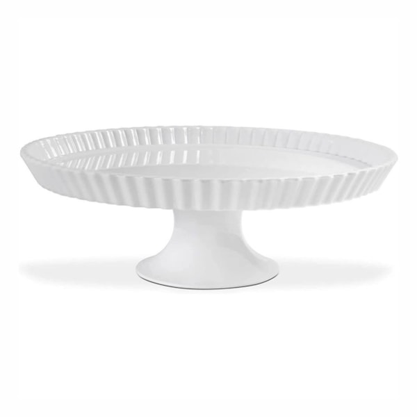 image Boleira C/ Borda 35,5 X 11,5Cm Branca Melamina Buffet Brinox Un